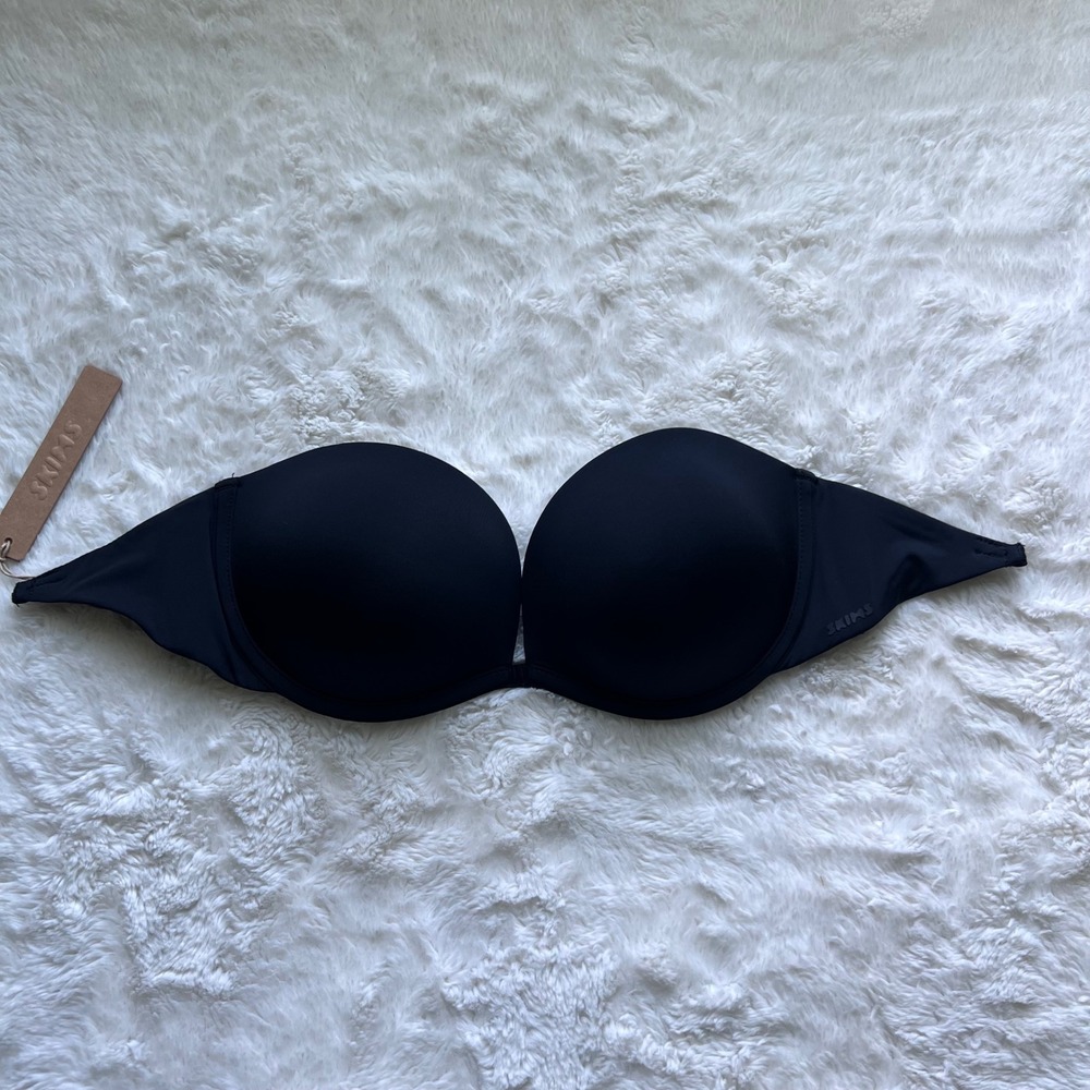 Skims Multi-Way‎ Underwire Bra Onyx Black Size 32D ST-STP-5942W New No Straps